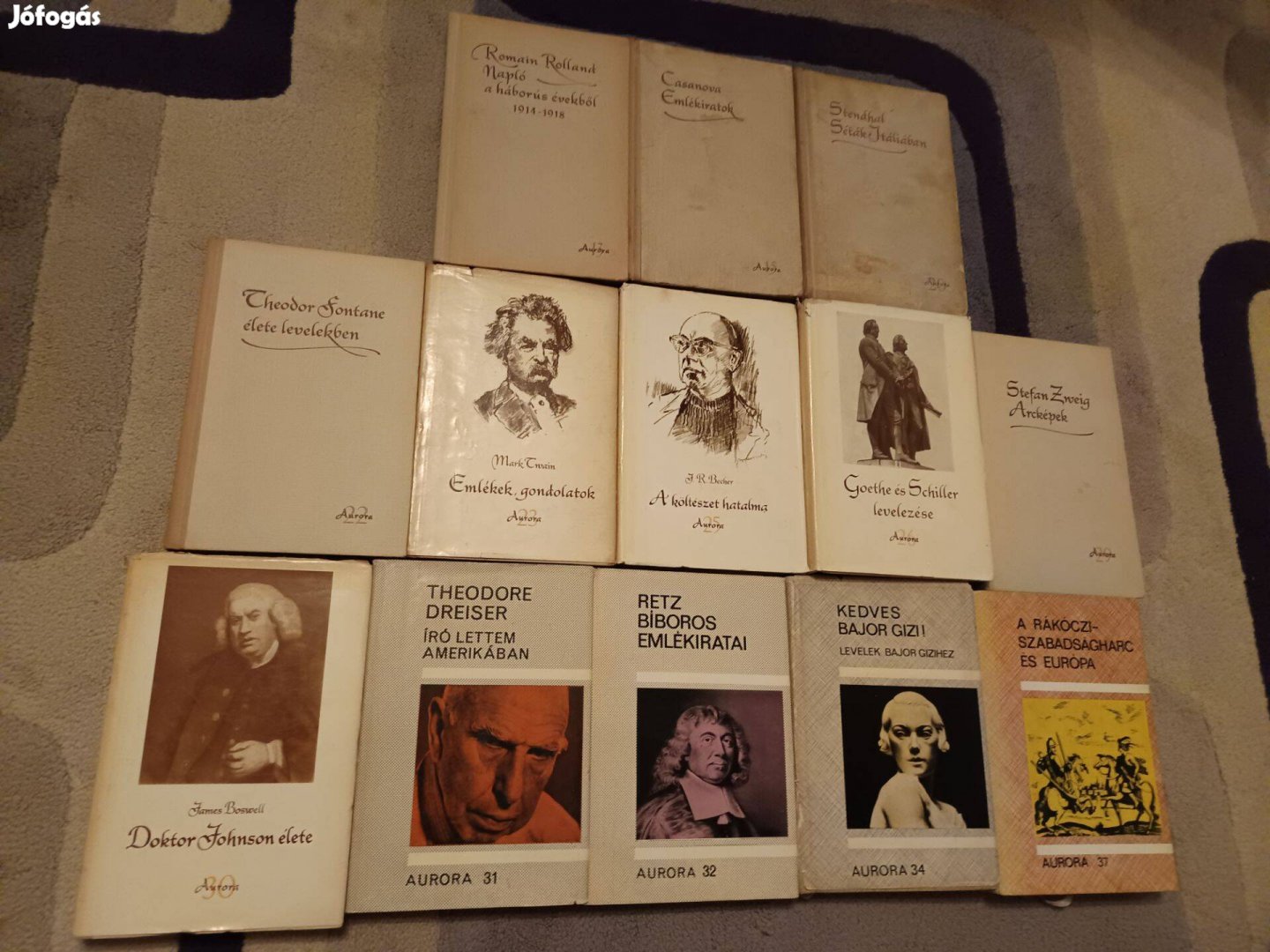 Aurora sorozat könyvcsomag 13 db könyv
