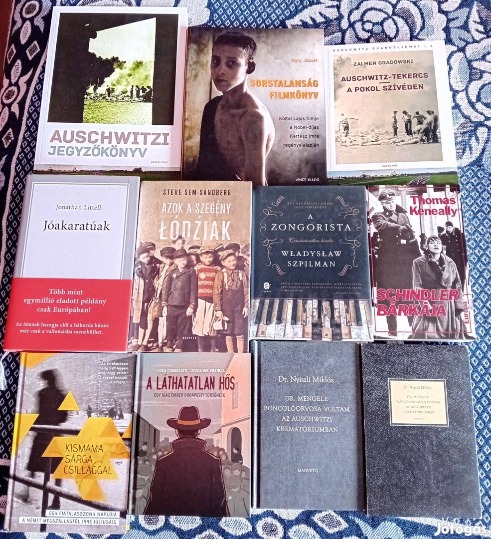 Auschwitz , háborús könyvcsomag!
