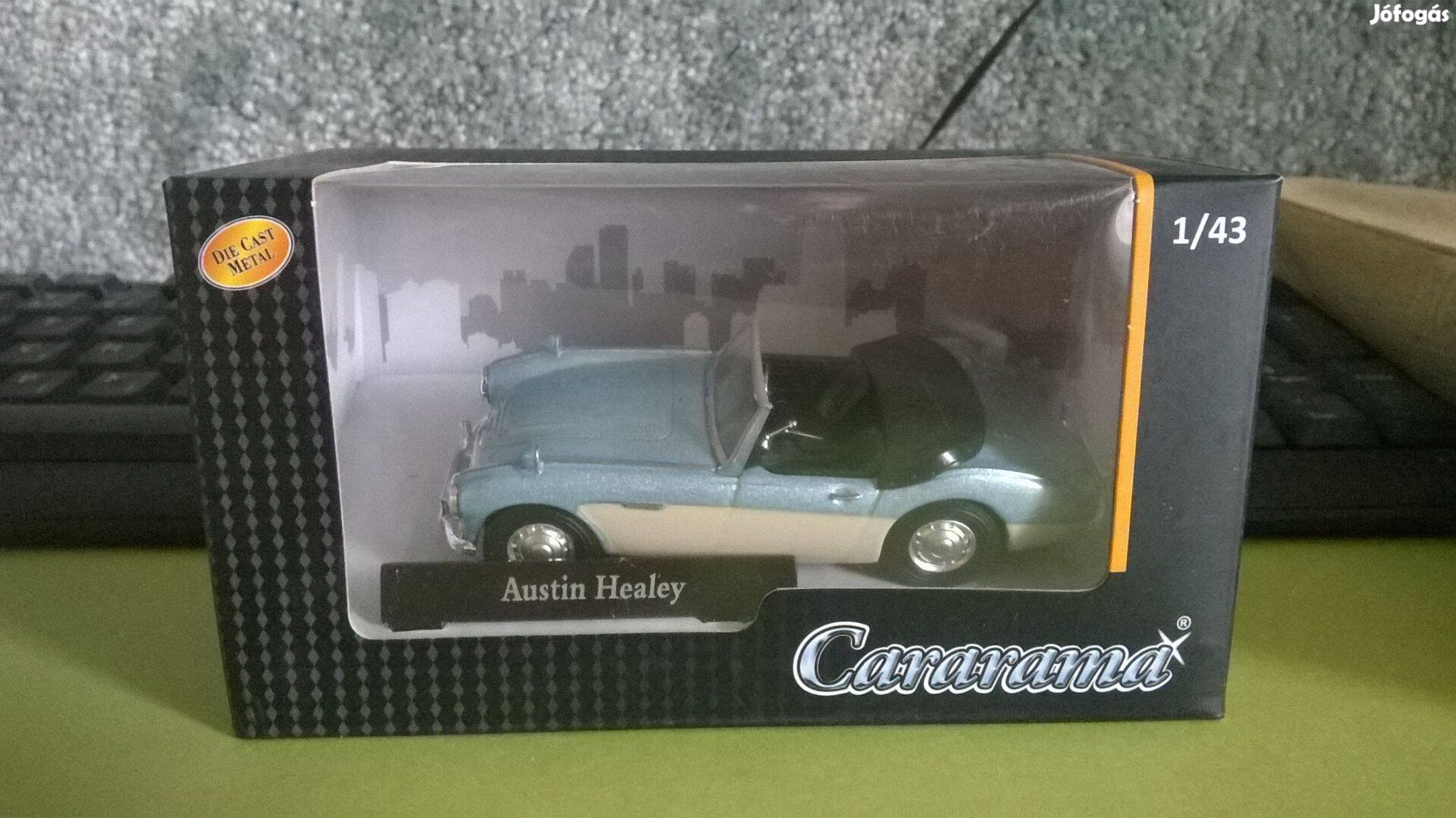 Austin Healey modellautó Cararama 1:43-as méret