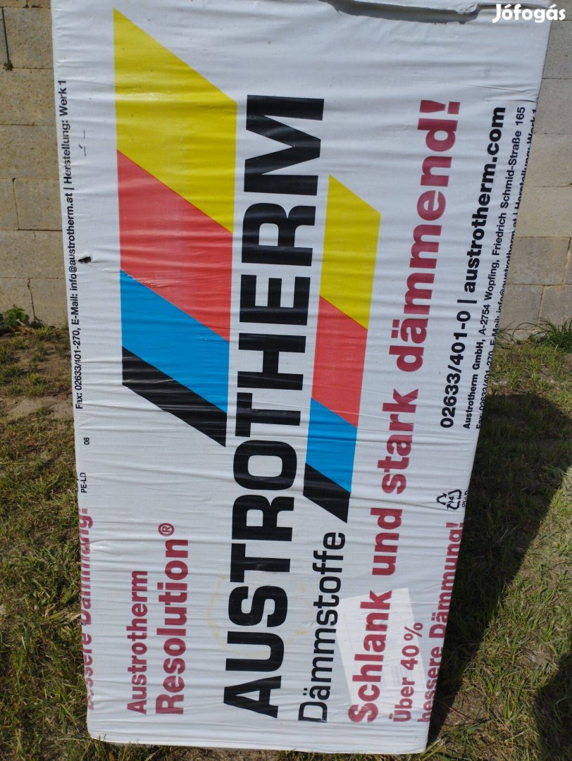 Austrotherm Resolution Fassade homlokzati EPS hőszigetelő lemez 10cm