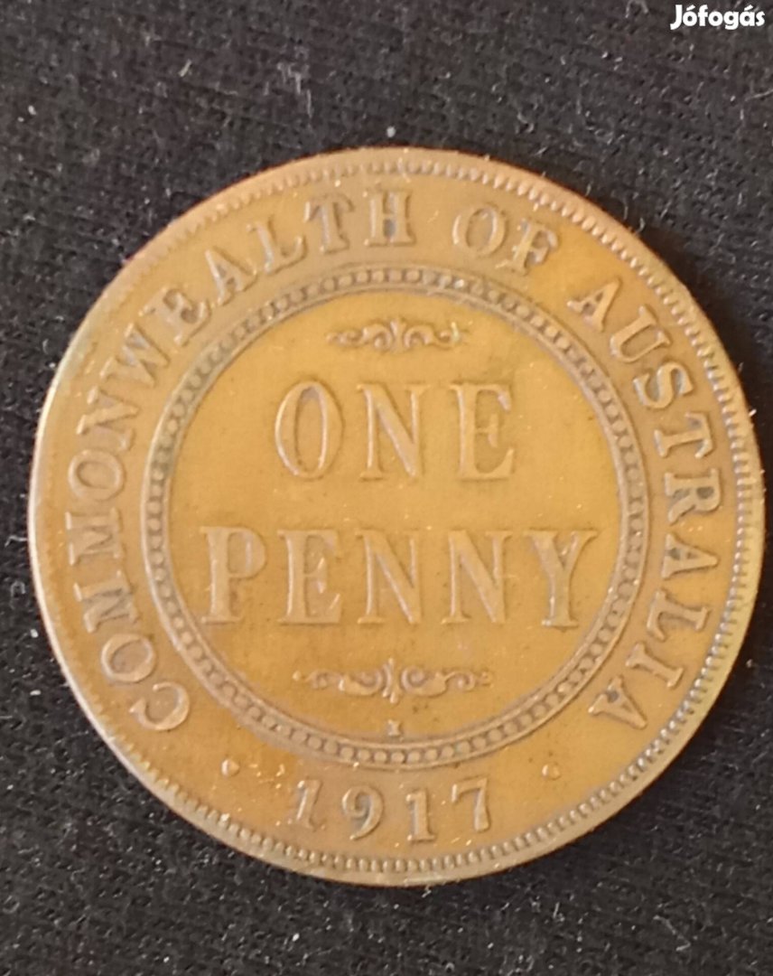 Ausztrál 1 Penny 1917