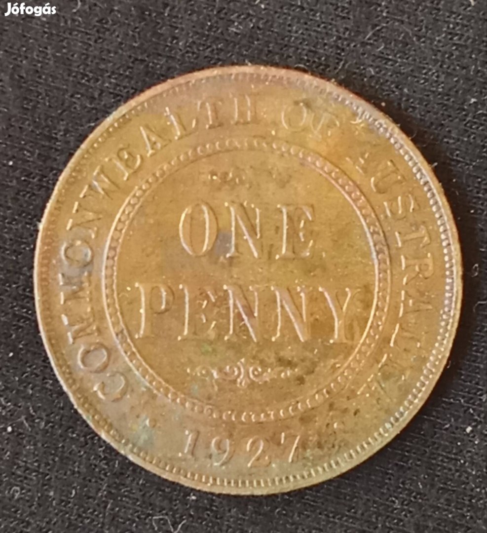 Ausztrál 1 penny 1927