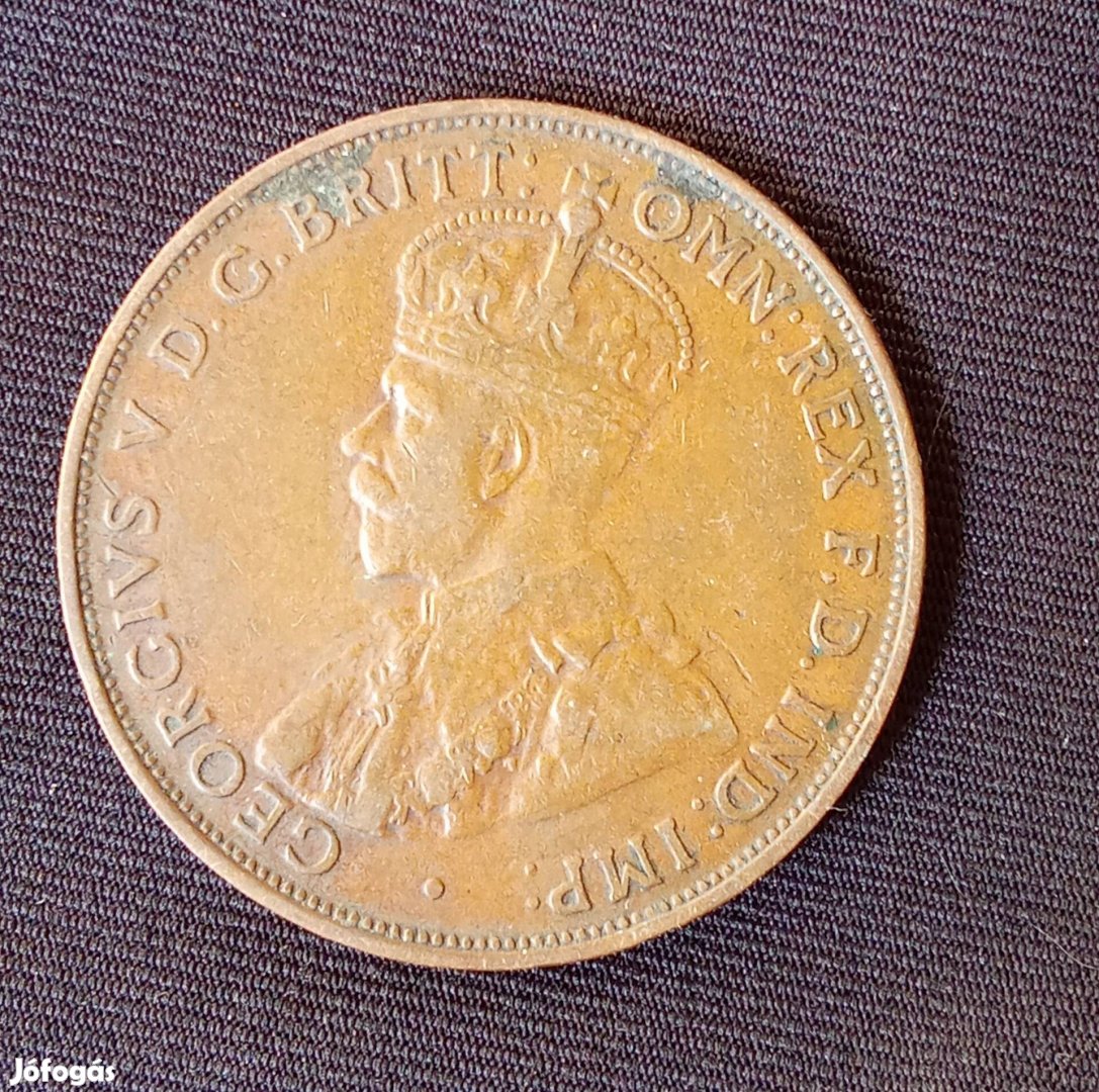Ausztrál 1 penny 1936 