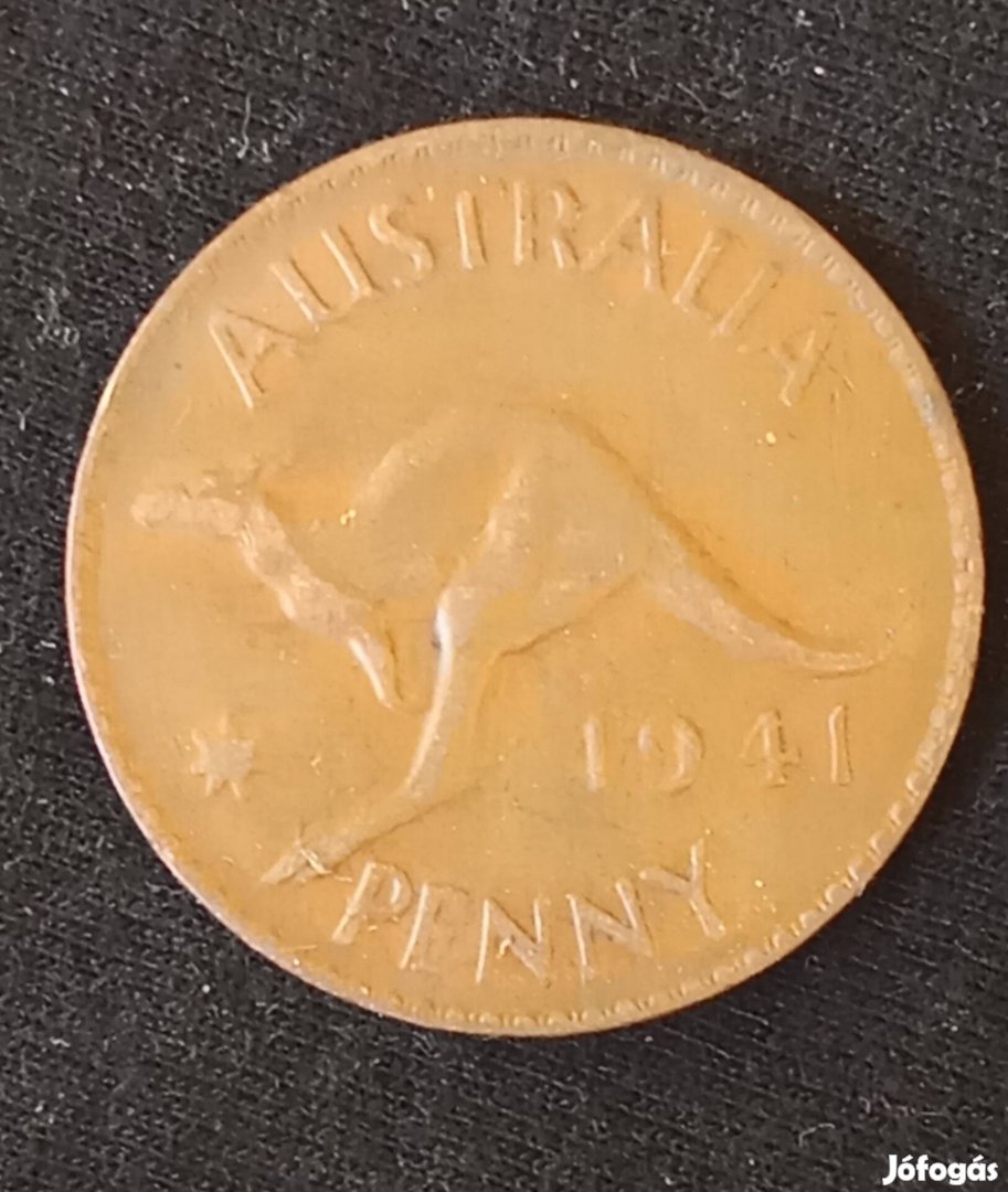 Ausztrál 1 penny 1941