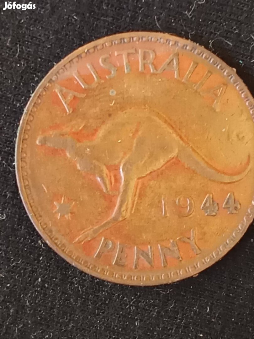 Ausztrál 1 penny 1944