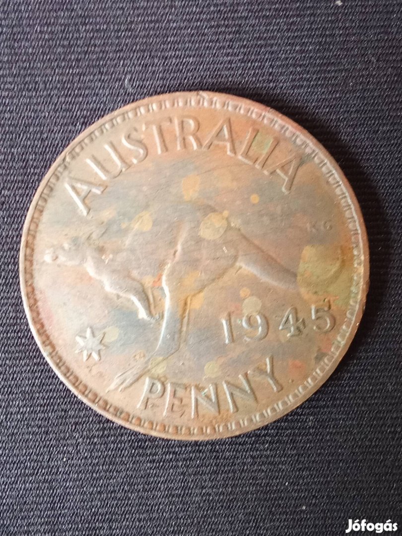 Ausztrál 1 penny 1945