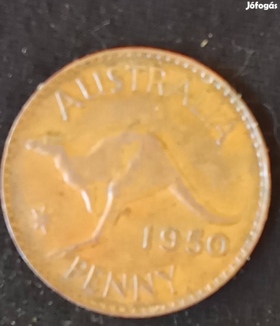 Ausztrál 1 penny 1950