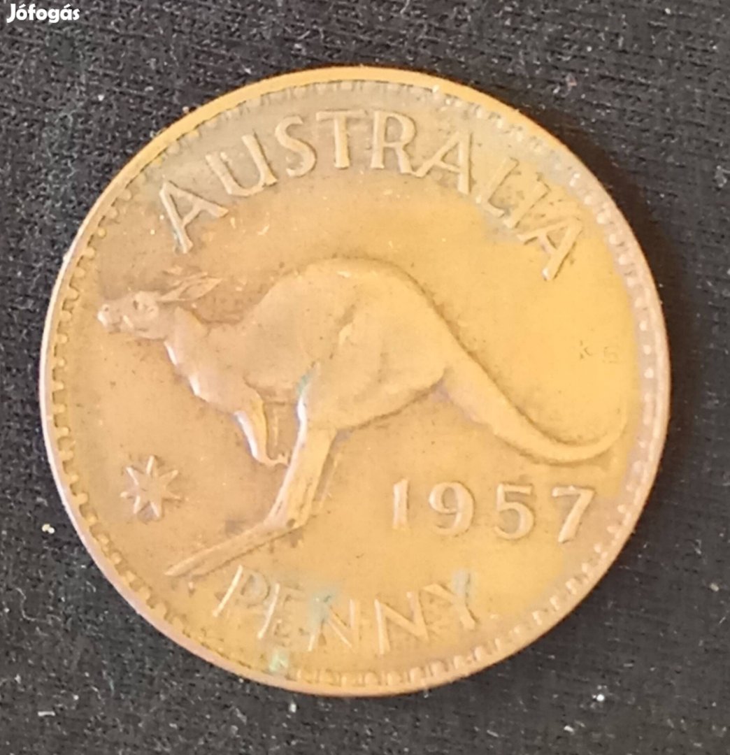 Ausztrál 1 penny 1957