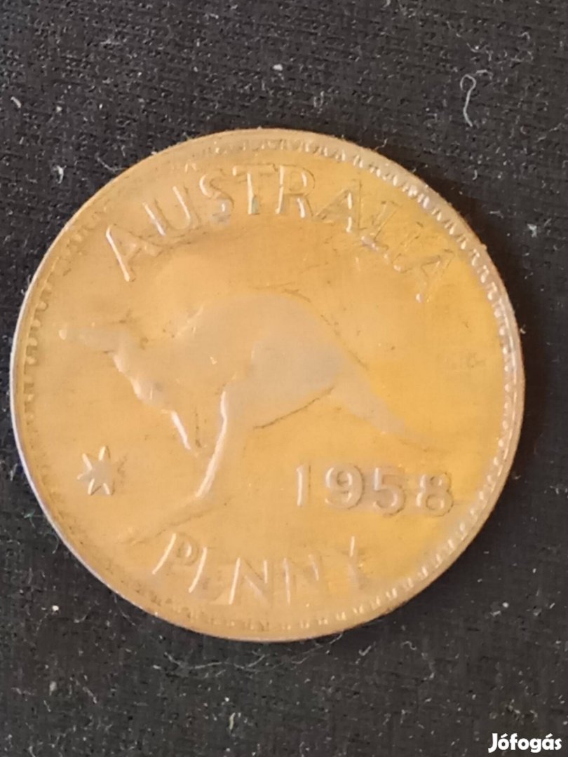 Ausztrál 1 penny 1958