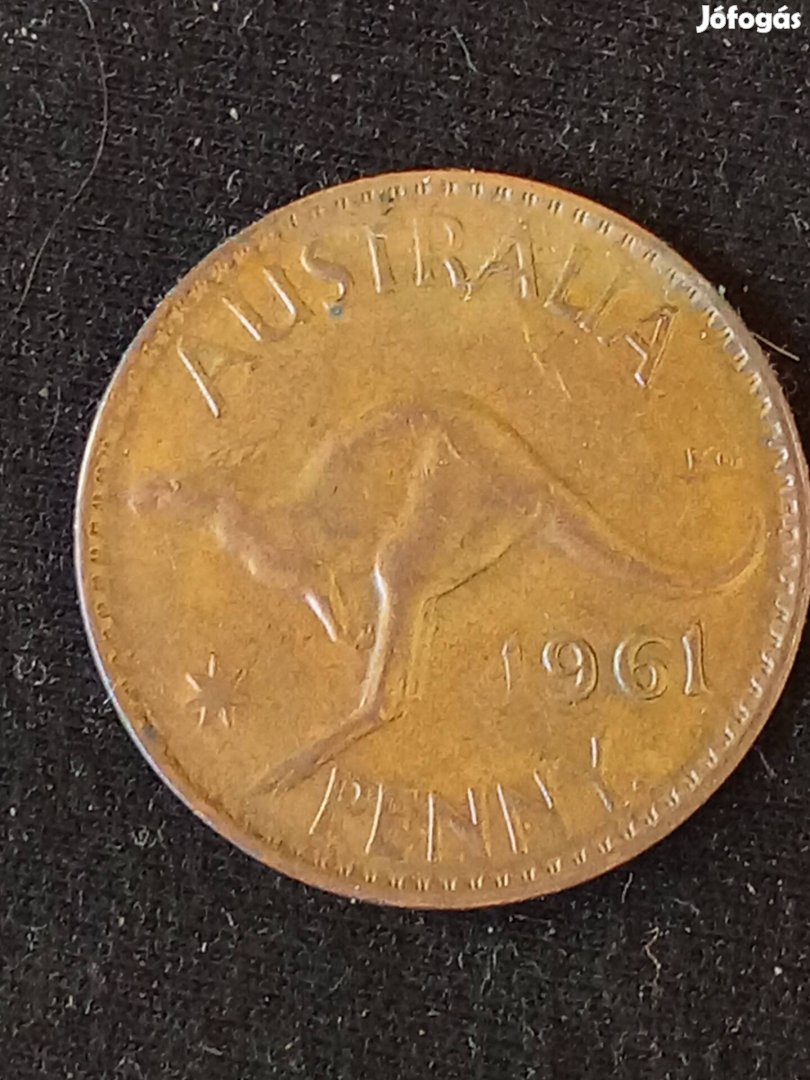 Ausztrál 1 penny 1961