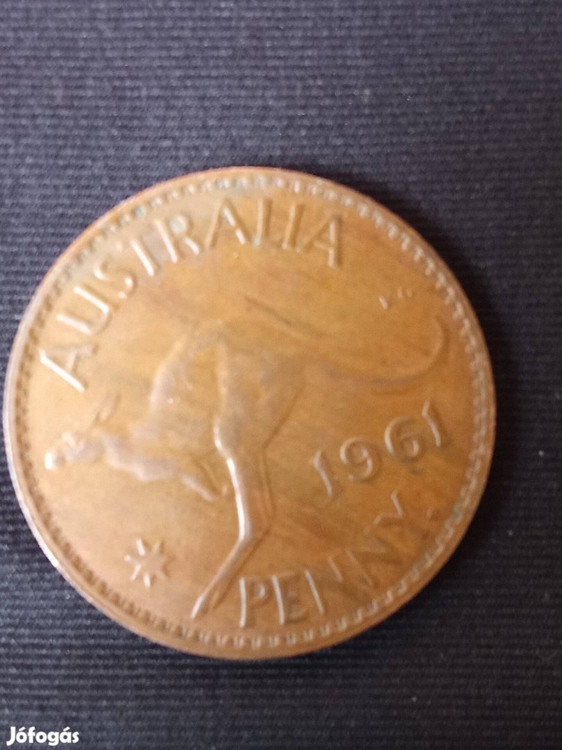 Ausztrál 1 penny 1961