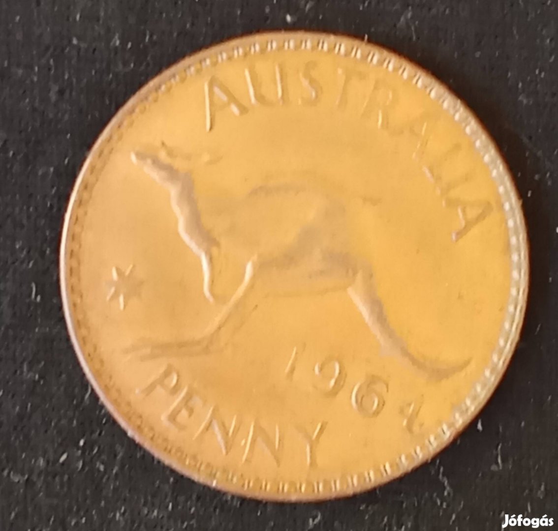 Ausztrál 1 penny 1964
