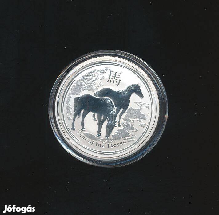 Ausztrália 1/2 uncia ezüst 2014, Ló, Lunar II