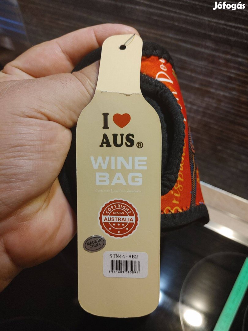 Ausztrália bor tartó Wine BAG kenguru mintás