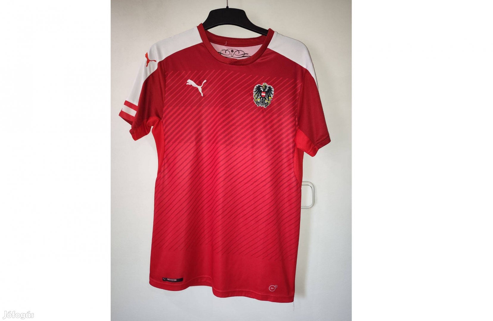 Ausztria piros eredeti Puma mez (S)