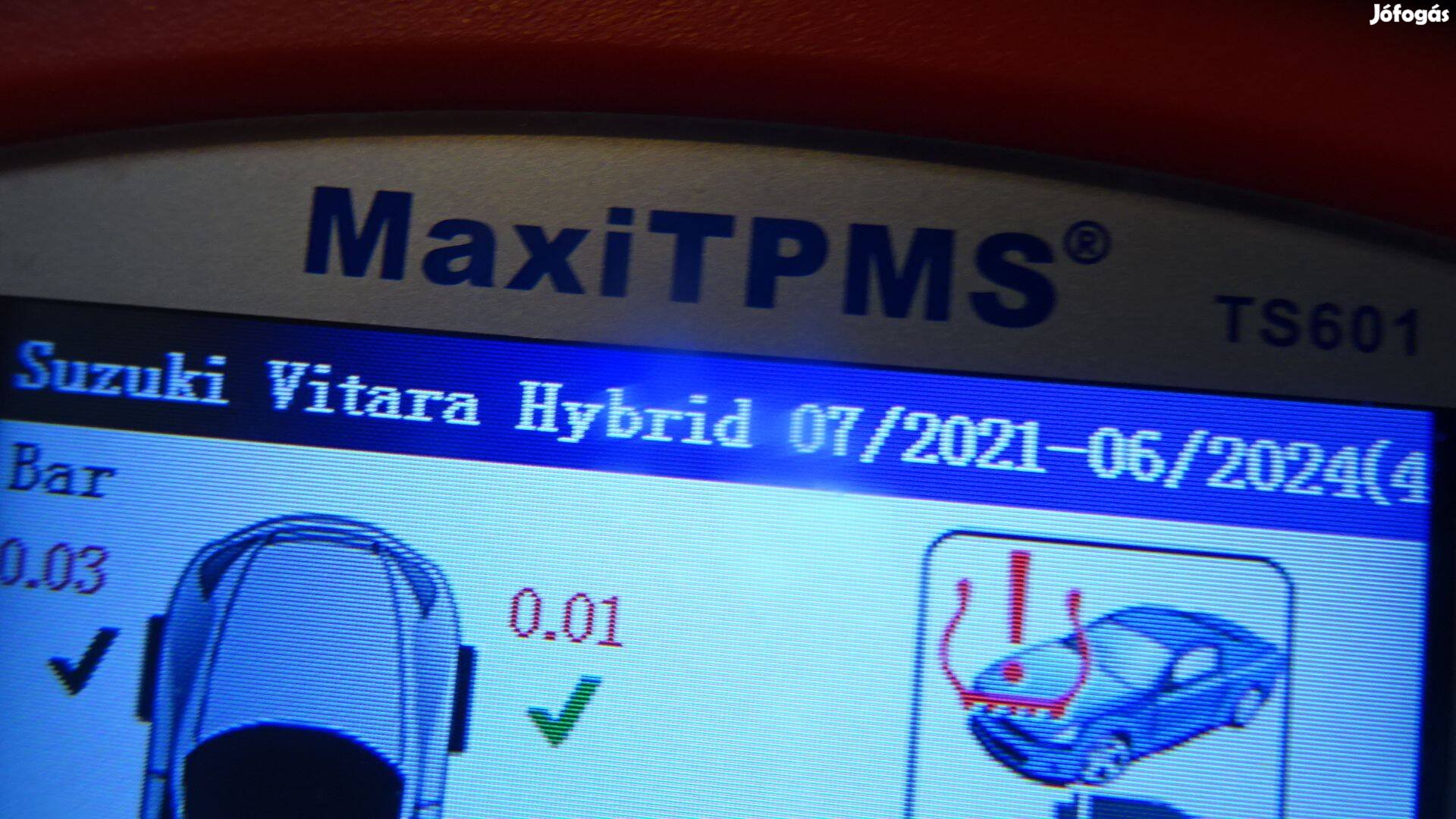 Autel Maxitpms TS601 Tpms kiolvasó programozó diagnosztikai műszer