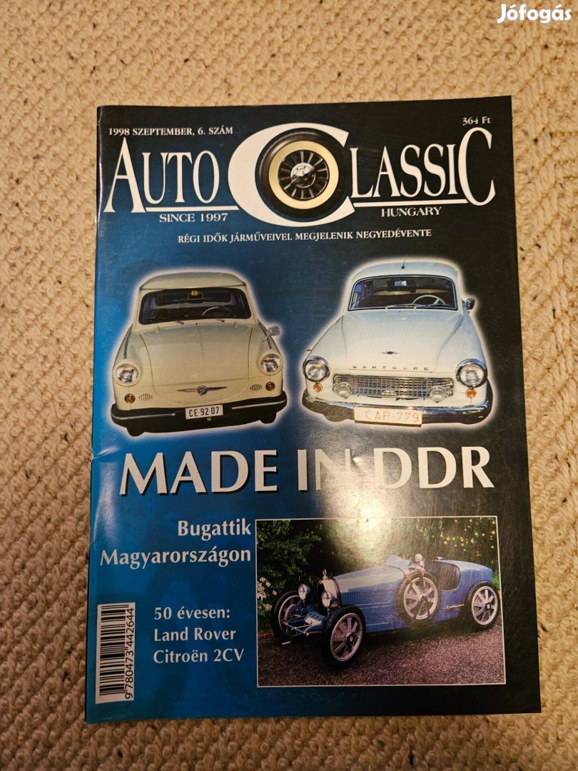 Auto Classic 1998. szeptember, 6. szám