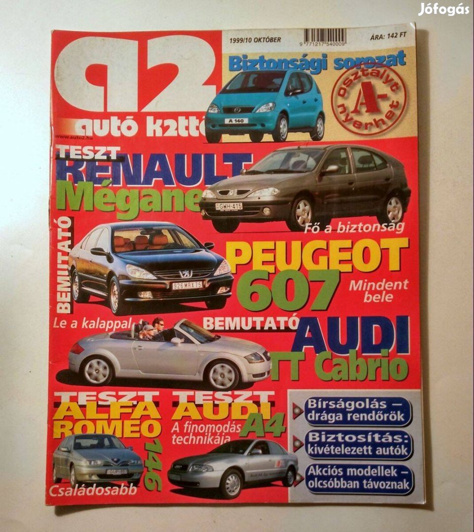 Autó Kettő 199910 Október Toyota E-com, Peugeot Touareg