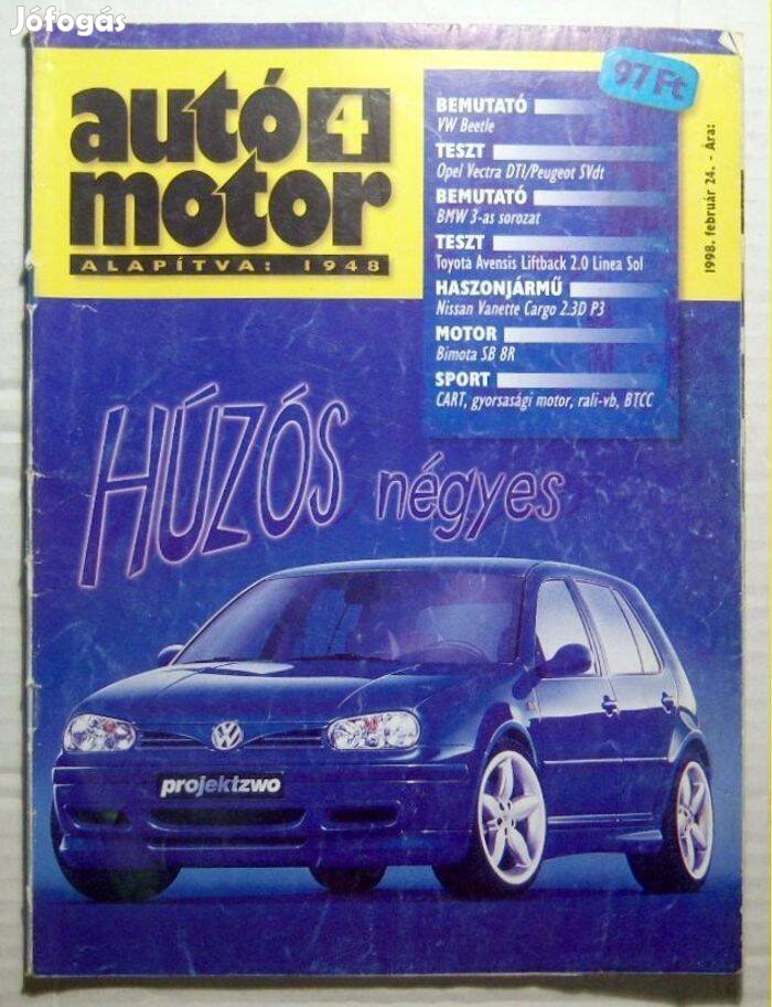 Autó Motor 1998/4 (2kép+tartalom)