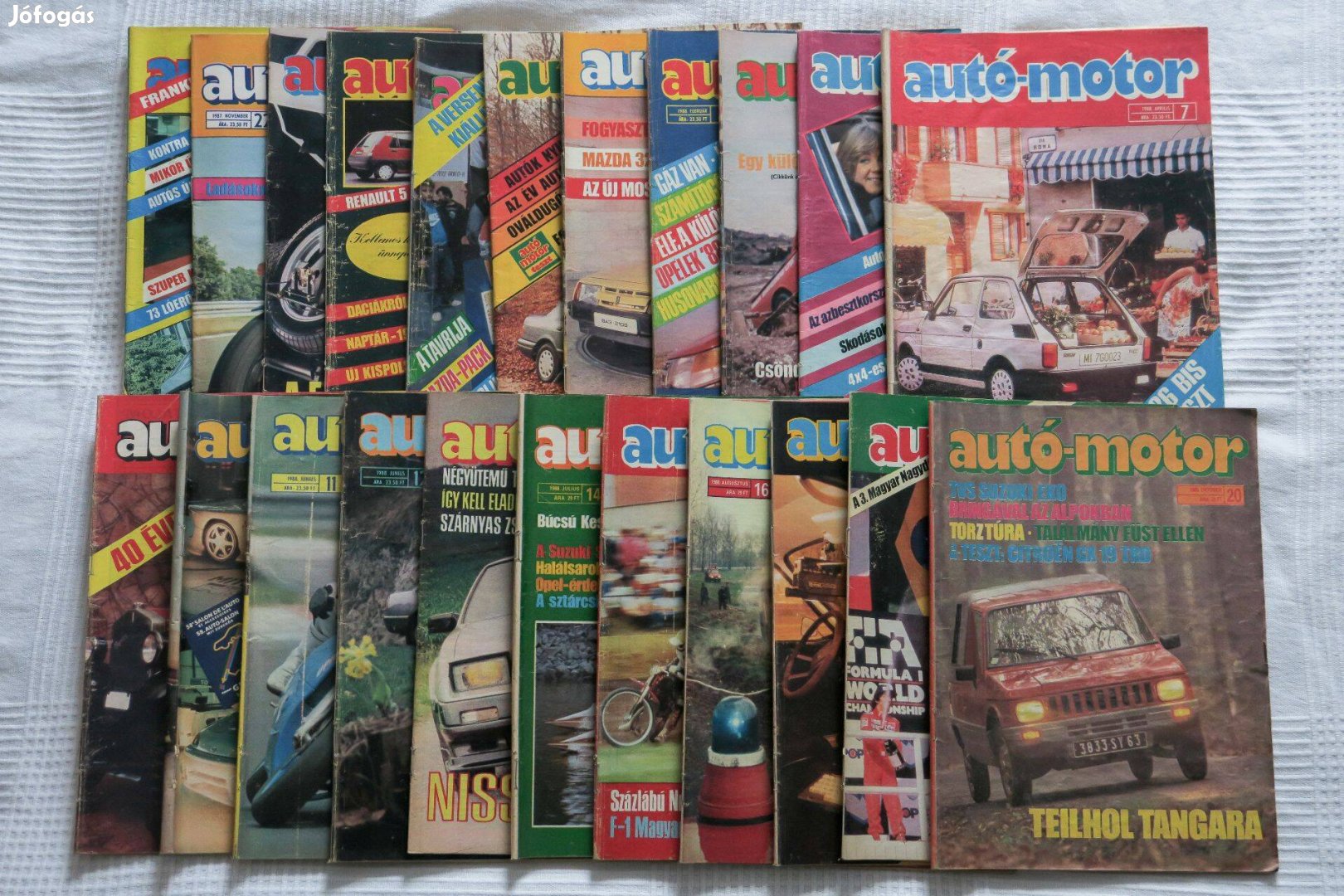 Autó-Motor magazinok