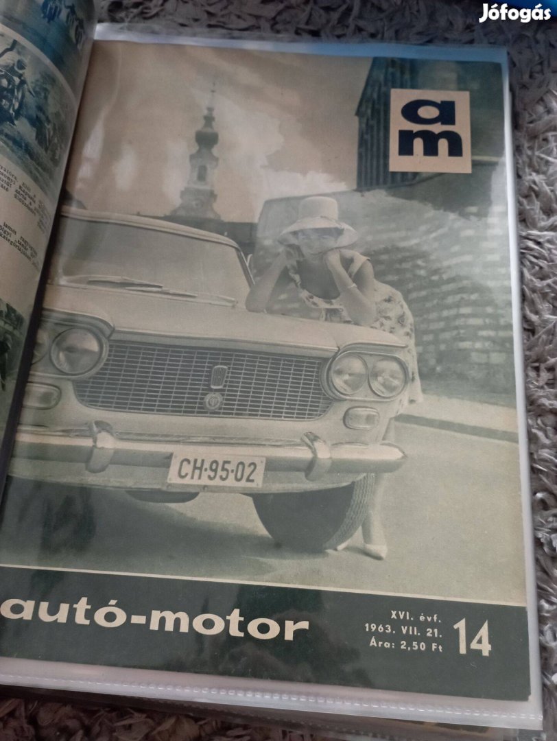 Autó Motor teljes évfolyamok 1961-1969