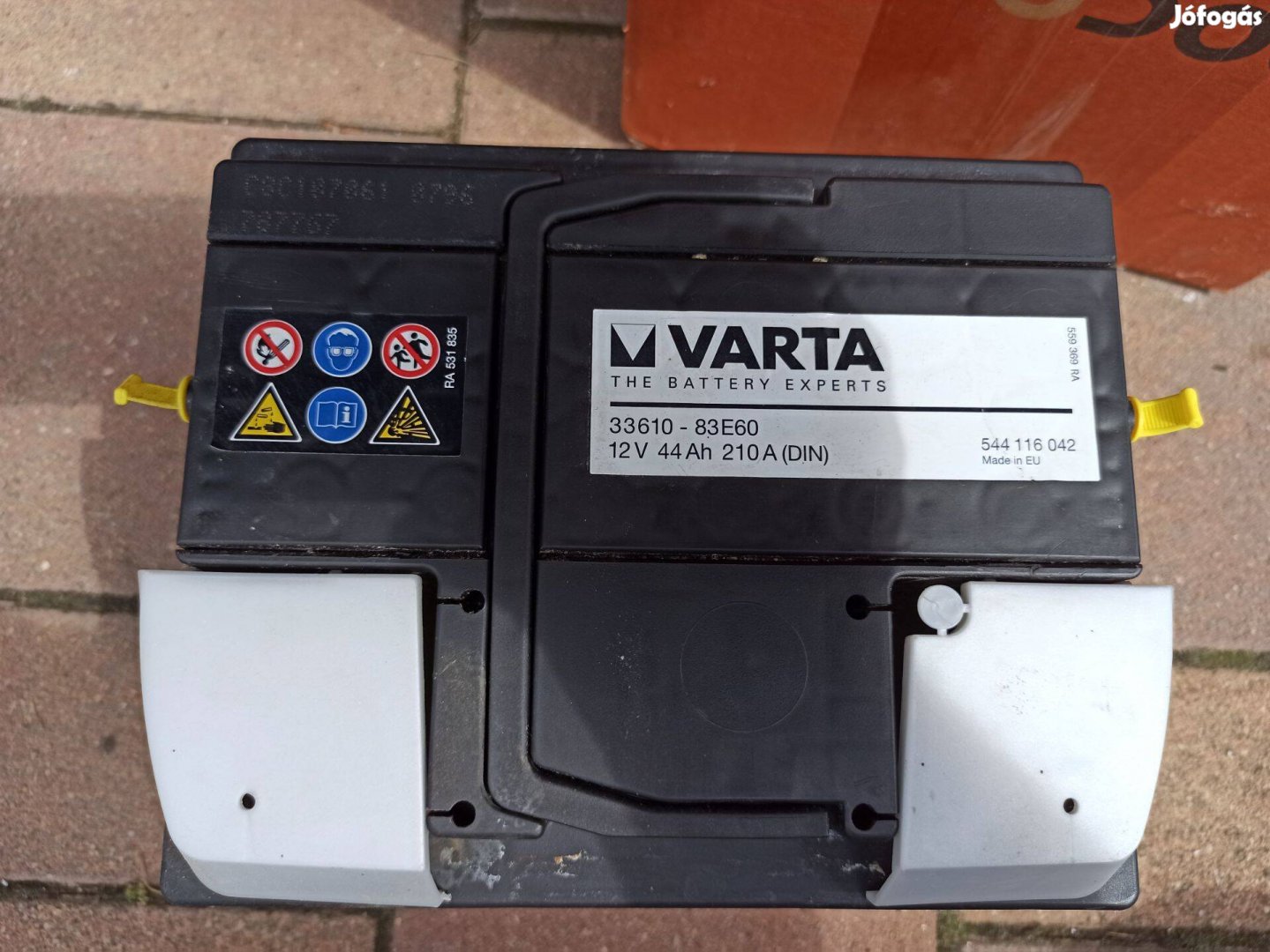 Autó akkumulátor 12V 44 Ah 210A