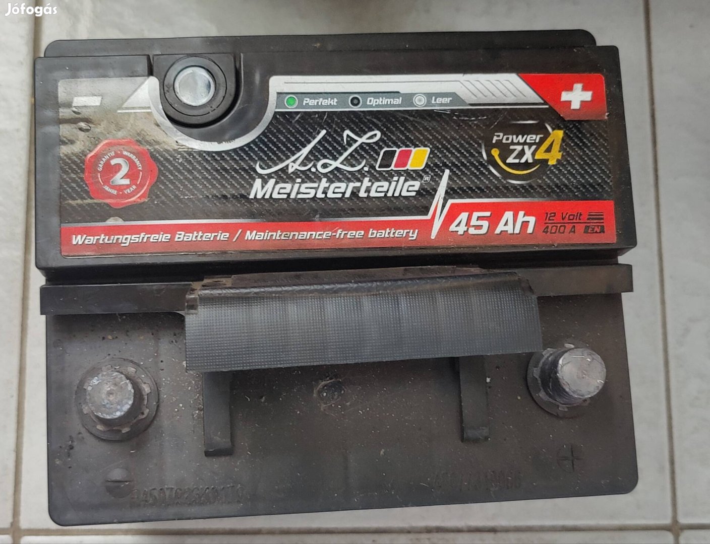 Autó akkumulátor 45AH