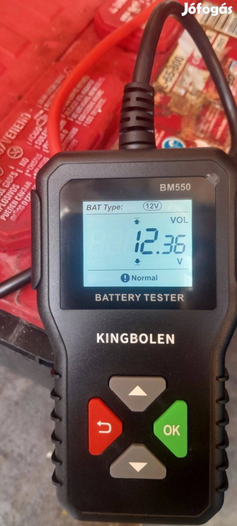 Autó akkumulátor teszter 6-24V