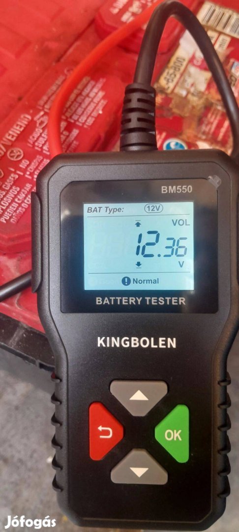 Autó akkumulátor teszter BM550 6-12-24V