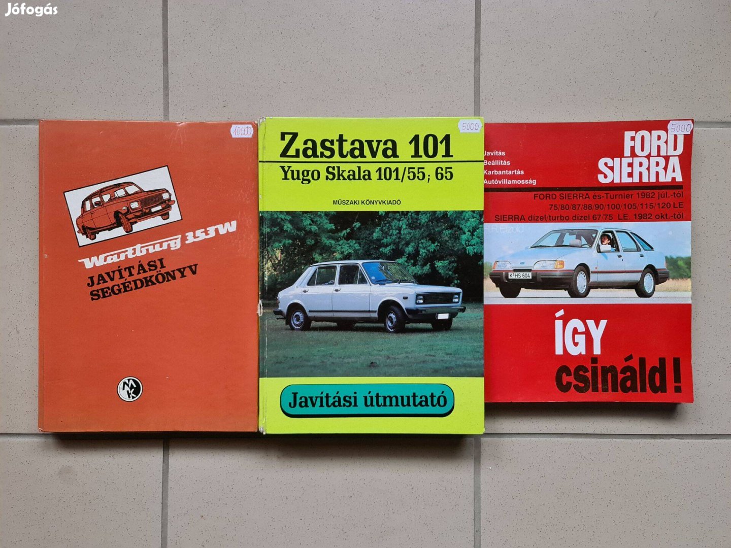 Autó kezelési útmutató katalógus újság szakkönyv kézikönyv 1