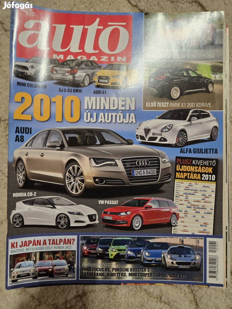 Autó magazin 2010(8db)