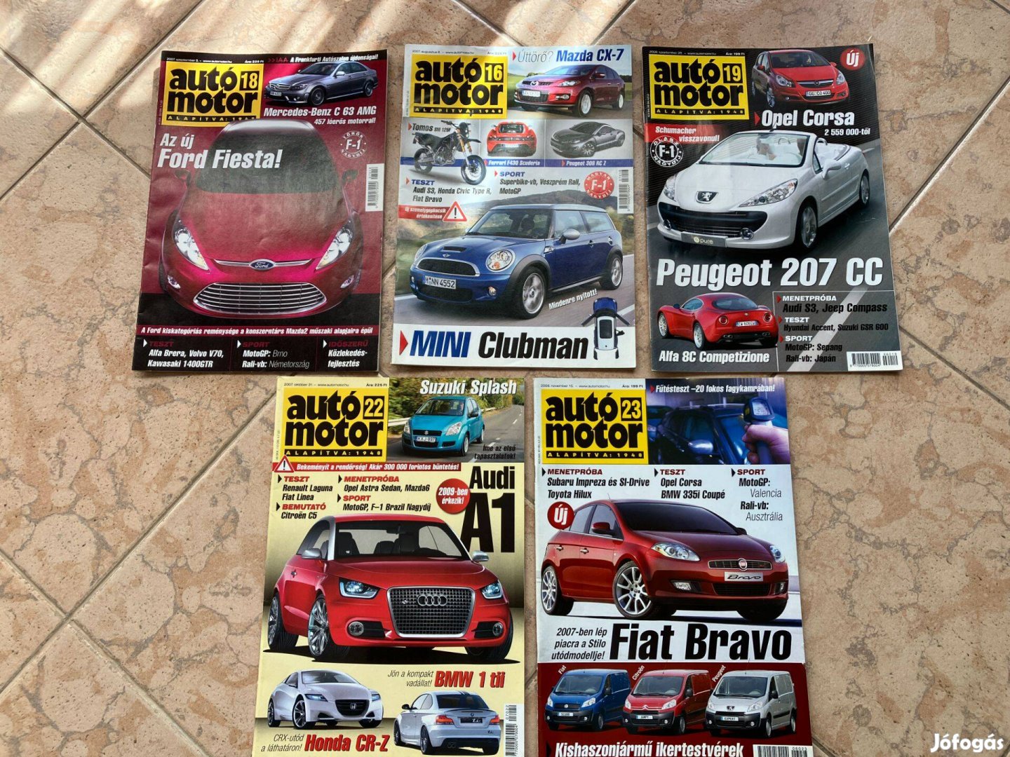 Autó motor magazin 2006-2007 egyes számai