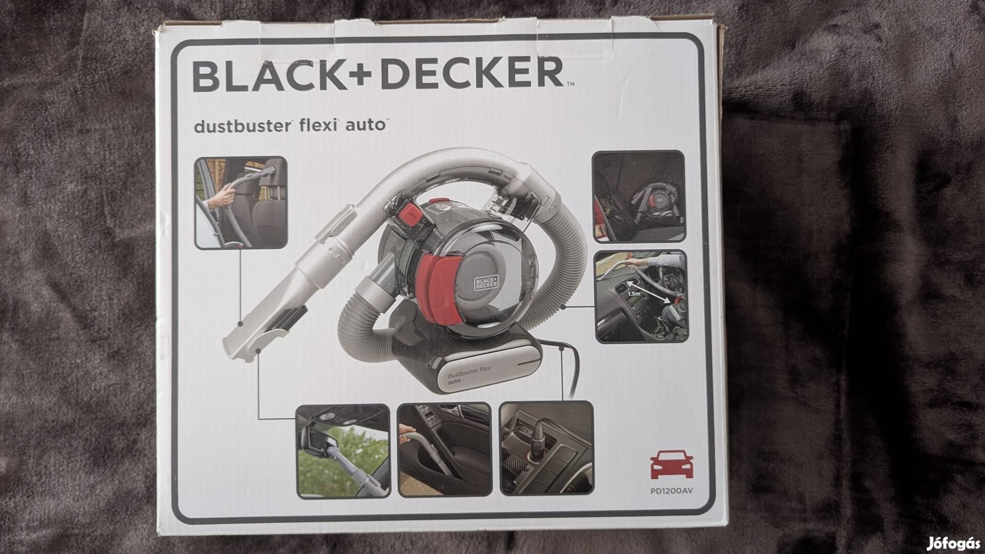 Autó porszívó (Black&Decker)