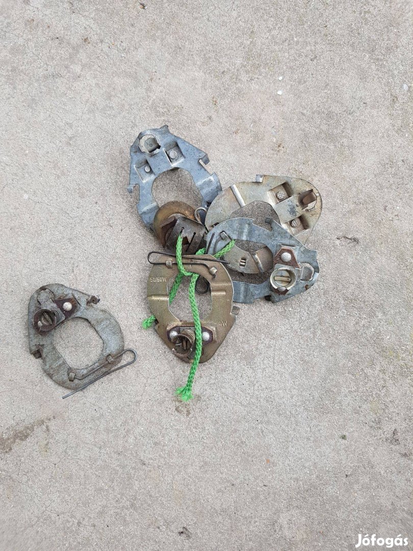 Autó retró régi első lámpa foncsor izzó ill parkolási fény rögzítő