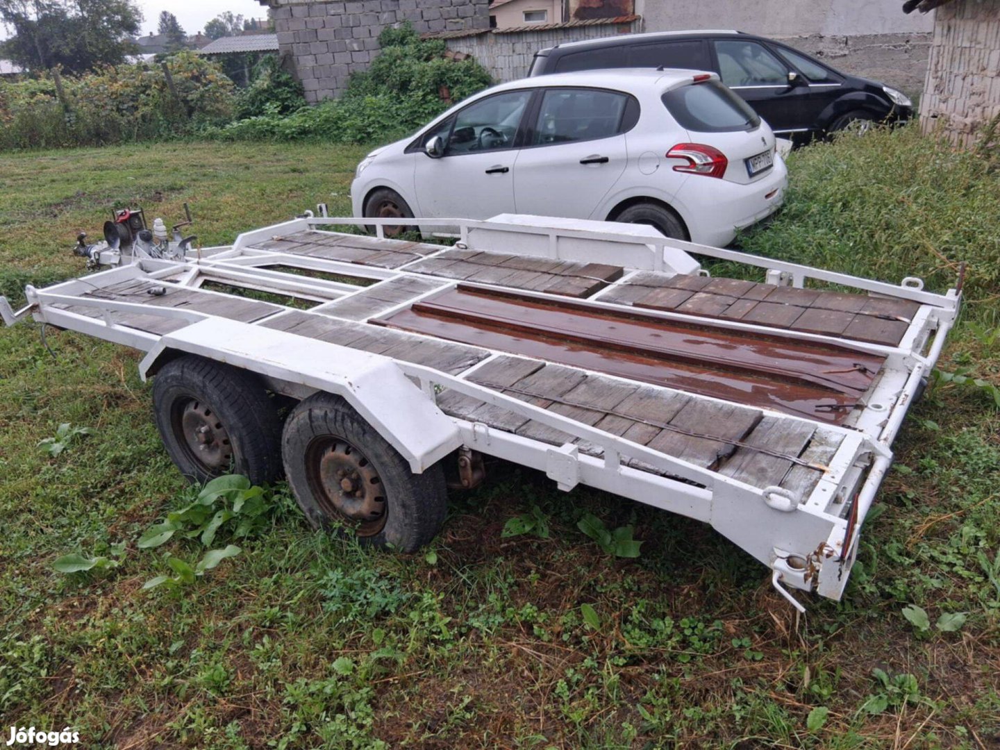 Auto szallito futo trailler