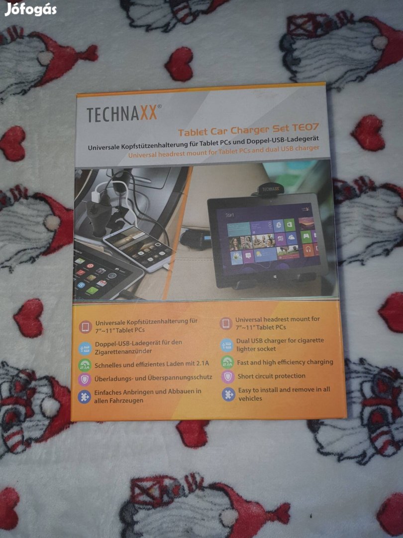 Autó tablet tartó