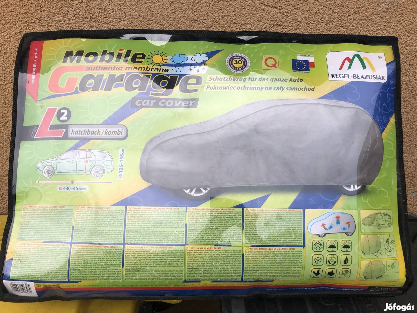 Autó takaró ponyva, mobil garázs , kombi - hatchback - hez eladó