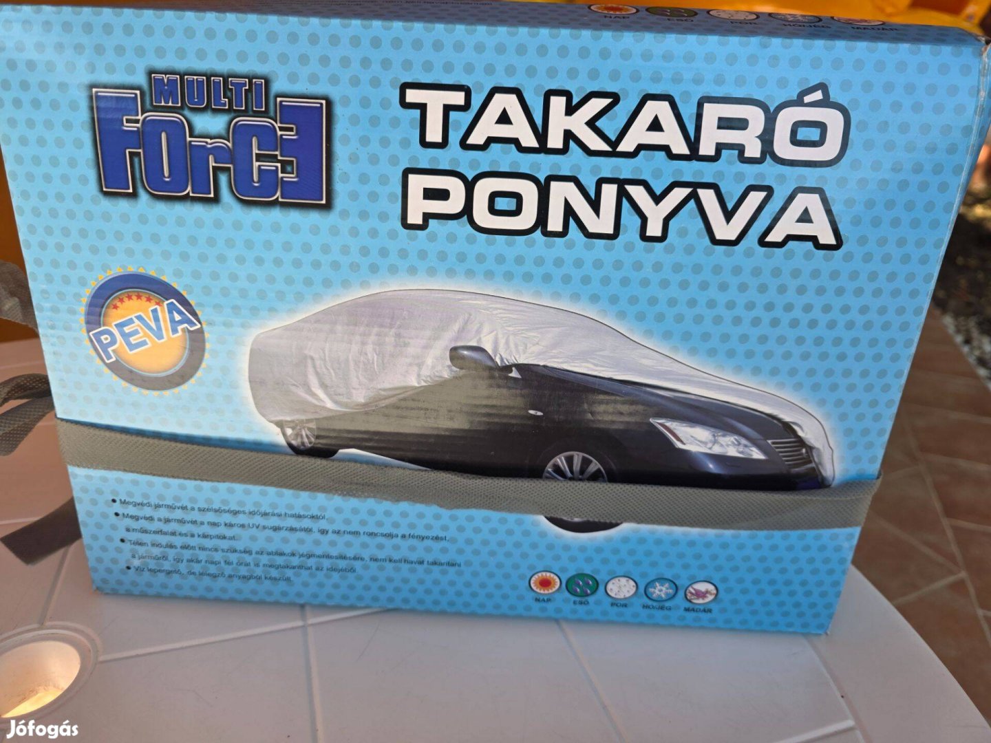 Autó takaró ponyva eladó kis méretű autóra