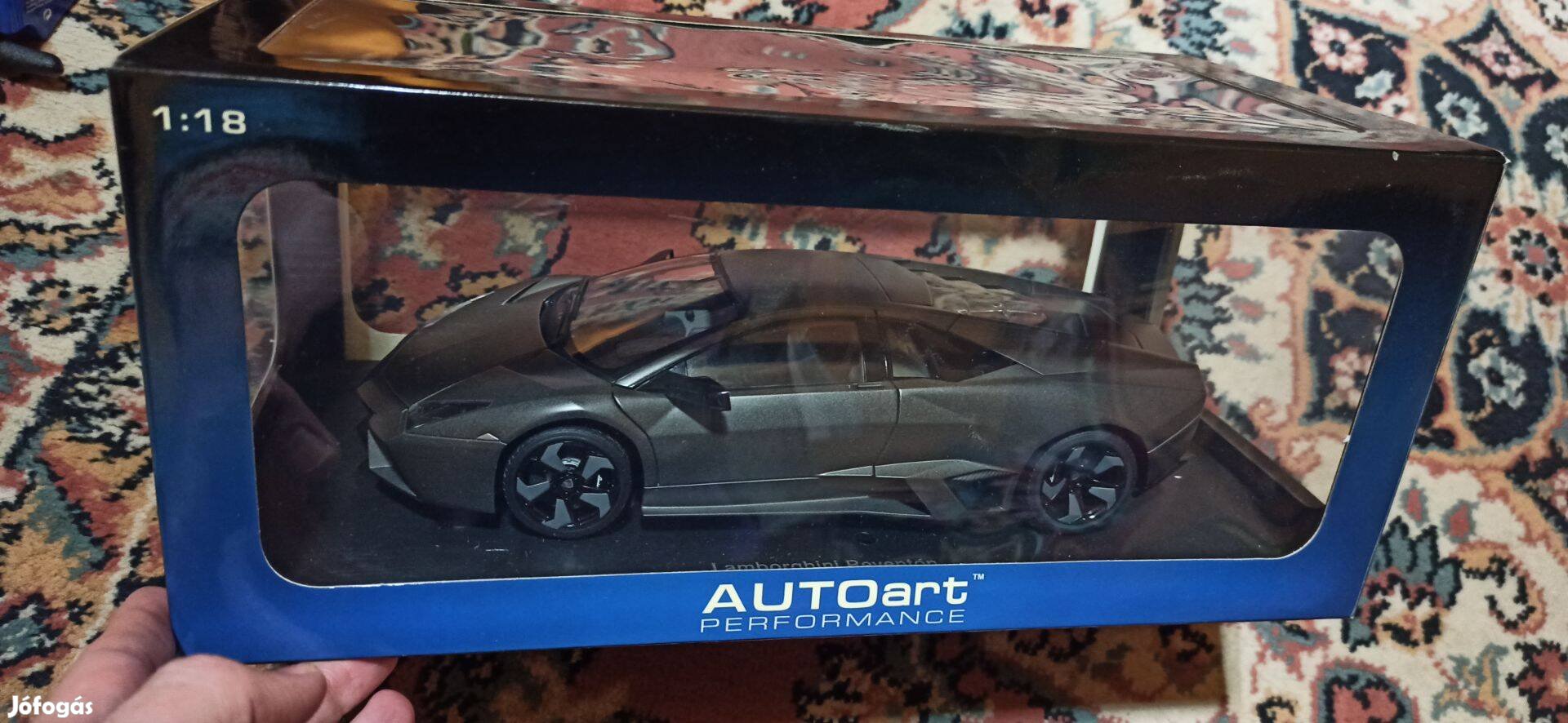 Autoart Millennium Lamborghini Reventón 1:18 (Matt szürke,Ritka!!)