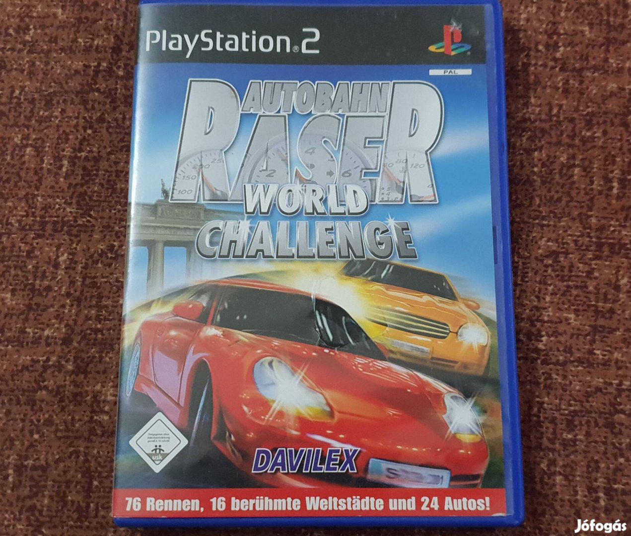 Autobahn Racer World Challange Playstation 2 eredeti lemez ( 2500 Ft )