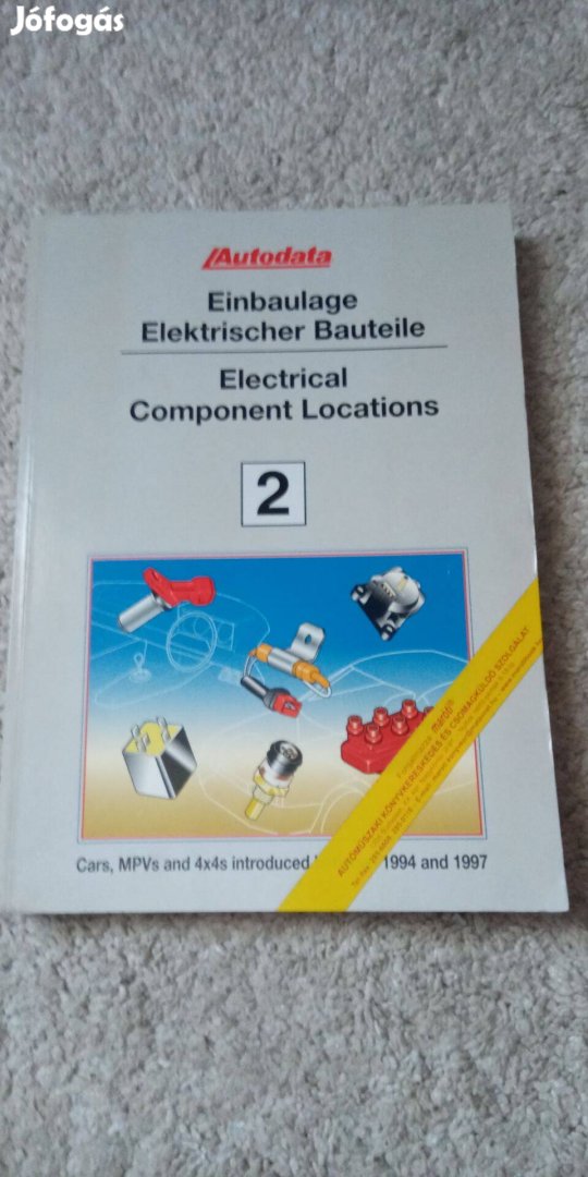 Autodata Electrical component location 1994 Maróthy
