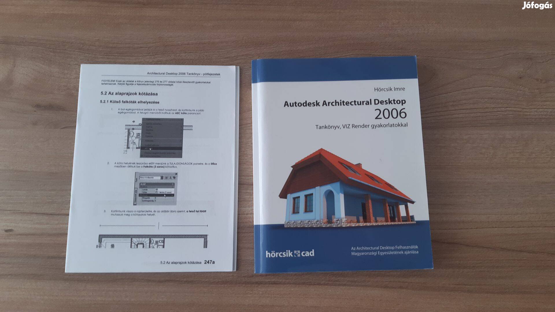 Autodesk Architectural Desktop 2006 - Tankönyv, VIZ Render gyakorlatok