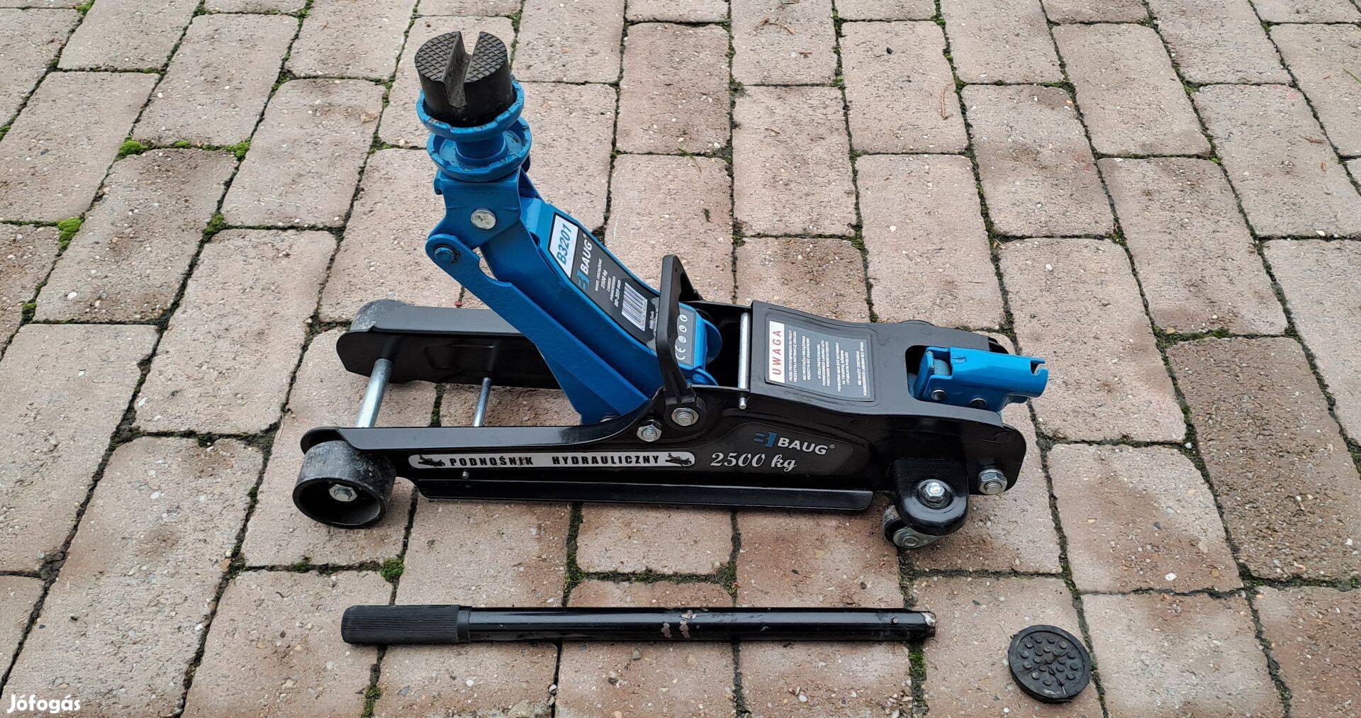 Autóemelő 2,5 T, alacsony profil