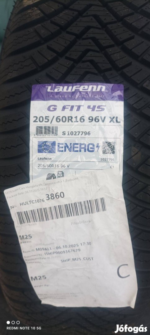 Autógumi 4évszakos