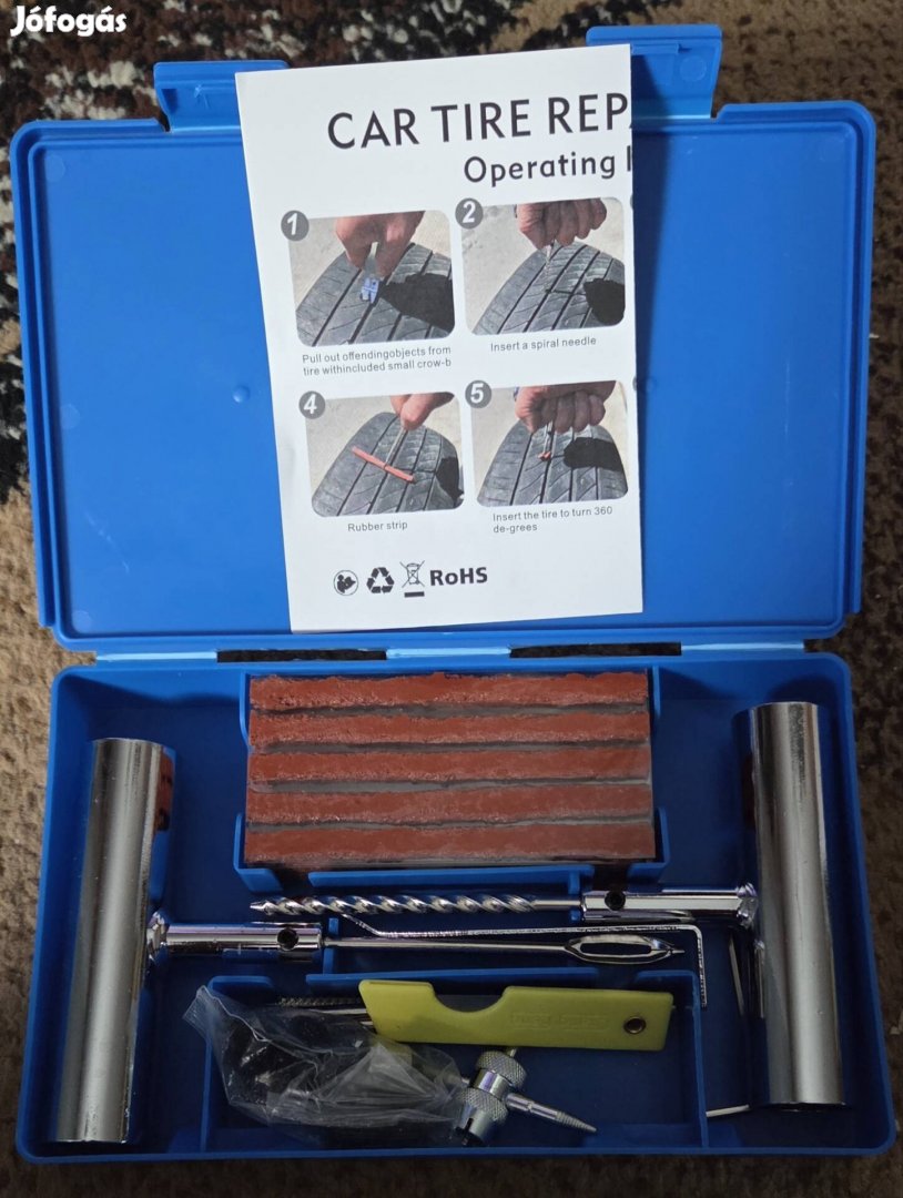 Autógumi javító készlet!