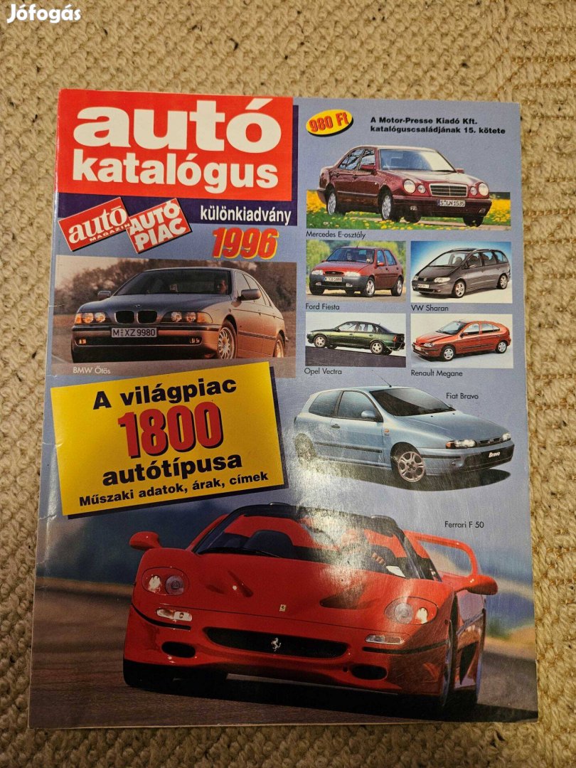 Autókatalógus magazinok