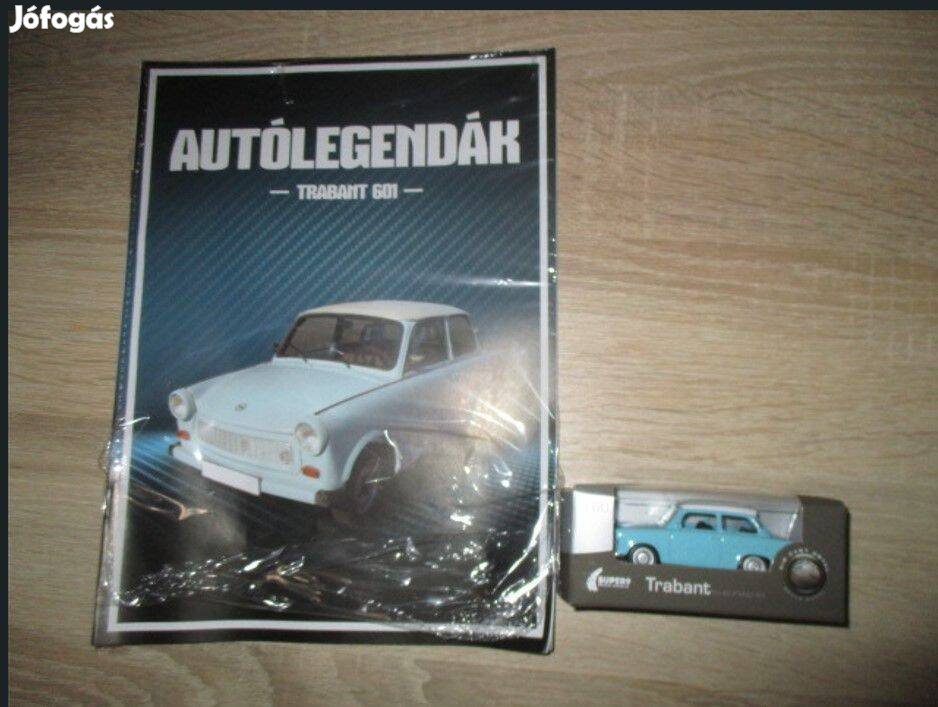 Autólegendák Trabant autó + újság