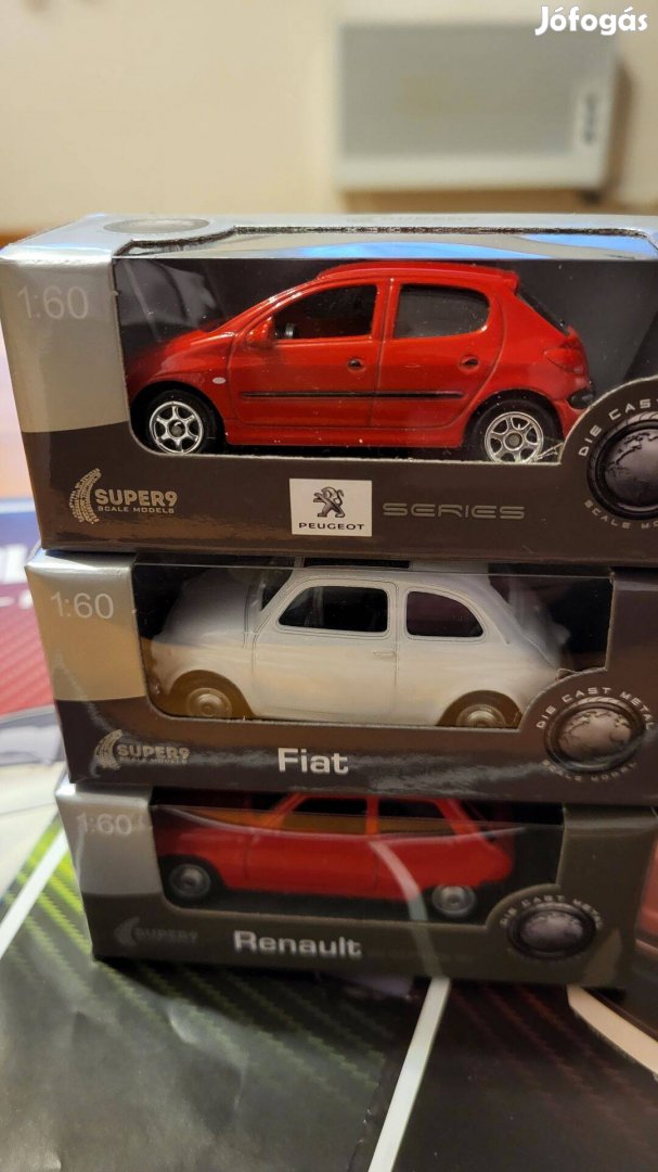 Autólegendák sorozat, Peugeot 205, Fiat 500, Renault 5