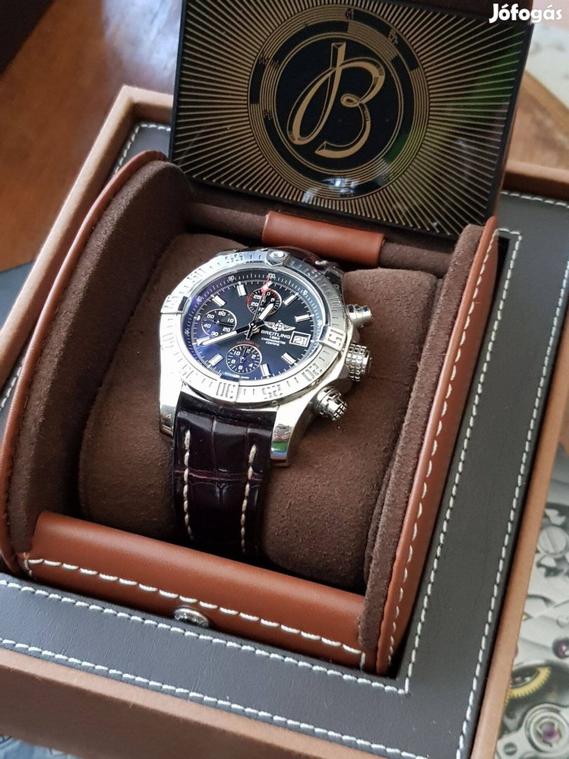 Automata Breitling Avanger Cronograph kn 43mm, full szett !