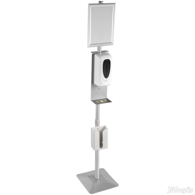 Automata Kézfertőtlenítő adagoló 1000ml, táblával, állvánnyal
